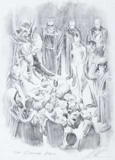 Ross, Alex - Alex Ross The Sunfire Pact Illustration Original Art (c. 2000s)....