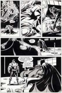 Nolan, Graham - Graham Nolan and Eduardo Barreto Batman: Vengeance of Bane Special #1 Story Page 51 Original Art (DC, 1993)....