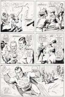 Swan, Curt | Curt Swan and Murphy Anderson Superman #233 Story Page 4 "Superman Breaks Loose" Original Art (DC, 1971).... | Heritage