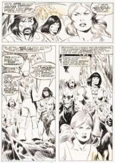 Buscema, John | John Buscema Savage Sword of Conan #225 Story Page 9 Original Art (Marvel, 1994).... | Heritage