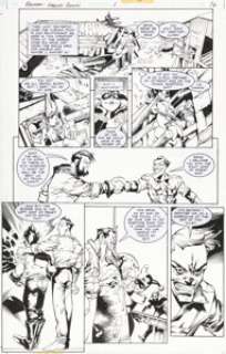 Guichet, Yvel - Yvel Guichet and Aaron Sowd Batman: Harley Quinn #nn Story Page 16 Original Art (DC, 1999)....