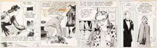 Raymond, Alex | Alex Raymond Rip Kirby #10 Daily Comic Strip Original Art dated 3-14-46 (King Features Syndicate, 1946).... | Heritage