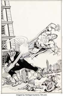 García-Lopez, José Luis | José Luis García-López, Bob Oksner and Bob Wiacek Superman #301 Cover Original Art (DC, 1976). ... | Heritage