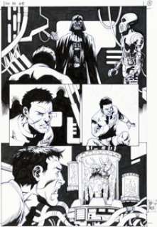 Ramon Bachs Star Wars: Bounty Hunters #18 Story Page 4 Original Art (Marvel, 2021). ...