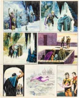 Lawrence, Don - Don Lawrence The Rise and Fall of the Trigan Empire Story Page Original Art (Look and Learn/Fleetway, 1967). ...