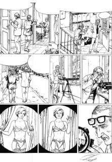 Planche originale 4 du TELESCOPE par Paul TENG