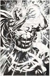 Ivan Reis, Joe Prado, and Oclair Albert - Justice League #22 Splash Page 12 Original Art (DC, 2013)....