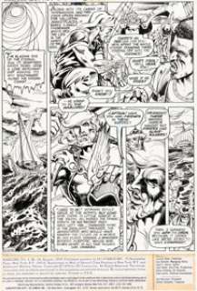 Mike Grell And Vince Colletta | Warlord #24 Story Page 1 Original Art (DC, 1979).... | Heritage