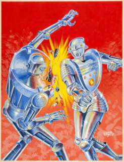 D. Bruce Berry Graphic Story Magazine #13 Cover Painting Original Art (Bill Spicer, 1971).