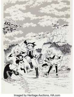 Mitsuhisa Tamura Pokémon RéBURST #8 Chapter 77 Story Page 186 Original Art (Weekly Shonen Sunday, 2011).