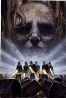 David Palumbo Prometheus: Fire and Stone Cover Painting Original Art (Dark Horse, 2014).