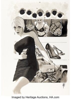 Adam Hughes Fairest #21 Cinderella Cover Original Art (DC/Vertigo, 2014). | Heritage