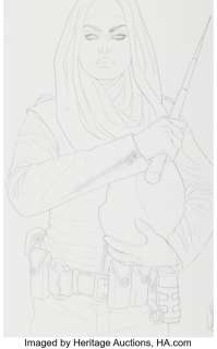 Jenny Frison Bodies #4 Cover Original Art Group of 2 (DC/Vertigo, 2014). (Total: 2 Original Art)