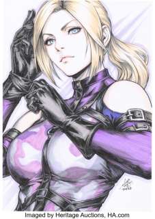 Artgerm (Stanley Lau) - Nina Williams Specialty Illustration Original Art (2022).