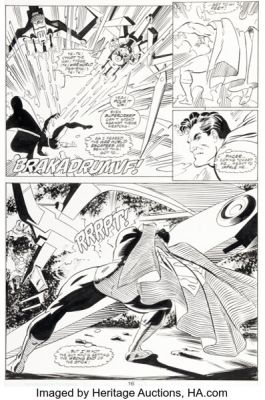 Jon Bogdanove and Dennis Janke Superman: The Man of Steel #18 Doomsday First Full Appearance Issue Story Page 16 Original Art (DC, 1991). | Heritage