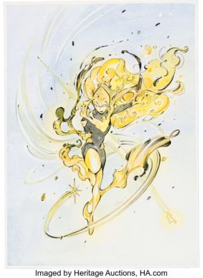 Peach Momoko Phoenix #11 Variant Cover Original Art (Marvel, 2025).