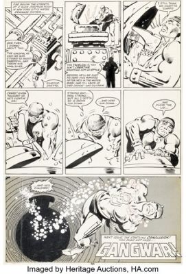 Frank Miller and Klaus Janson Daredevil #171 "Gang War" Story Page 22 Original Art (Marvel, 1981). | Heritage