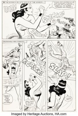 Ric Estrada and Mike Esposito Wonder Woman #176 Story Page 22 Original Art (DC, 1968). | Heritage
