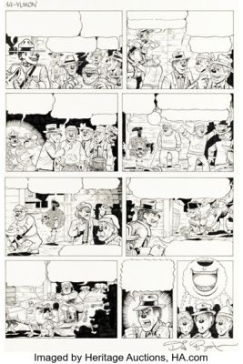 Don Rosa Walt Disney Giant #1 Uncle Scrooge Story Page 14 Original Art (Gladstone, 1995). (Total: 2 Original Art) | Heritage