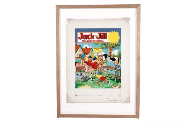 Lot 275 - Original cover artwork for Jack & Jill Holiday Special | misc / divers
