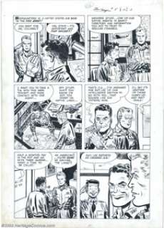 Milton Caniff (attributed) and Unknown Artist - Original Art for Steve Canyon Comics #5, Group of 12 Pages - | Heritage