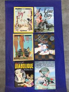 Denis Sire | Lisa Bay - Bois Willys - 6TMélodie - Ziblyne - Menace diabolique (dedicacé) - EO et réed - (1979/2006) | Catawiki