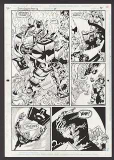 JUSTICE LEAGUE AMERICA Issue #100 Interior Page