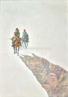 Grzegorz Rosinski - Couverture originale - La Forteresse invisible - Thorgal