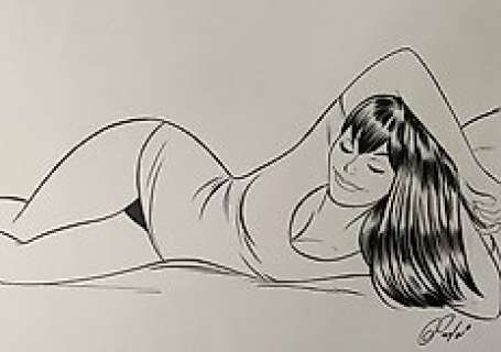 Taylor, Des - Spider-Man - Mary Jane WATSON - Original Artwork by Des Taylor aka Despop - Page volante - Exemplaire unique - (2020)