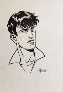 Frezzato, Massimiliano | Frezzato, Massimiliano - Illustrazione originale "Dylan Dog" - (1995) | Catawiki