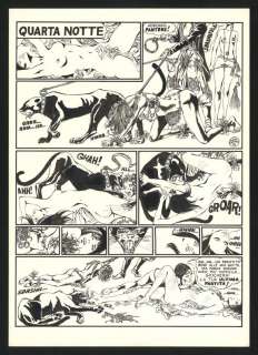 Guido Crepax - Planche originale - La Casa Matta - Bianca