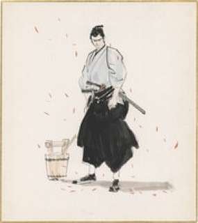 Goseki Kojima Hand-Drawn Color Shikishi "Kubikiri Asa" | Mandarake (Big Web)