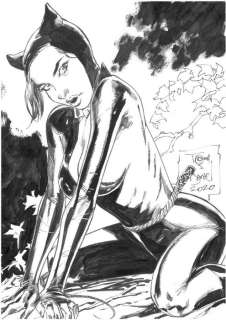 Tony Daniel | Batman, Catwoman - original Catwoman 9 x 12 (22 x 30 cm) par Tony Daniel - (2020/2020) | Catawiki