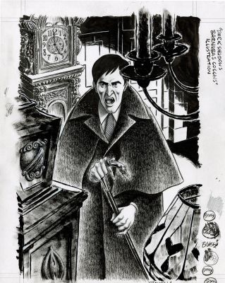 Noah Bailey | Curse of Dark Shadows - Barnabas Collins Pinup | Kinetic Collectibles