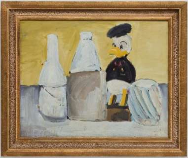 Donald Duck - Stillleben - 40 x 60 cm - framed - (1993) | Catawiki