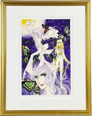 Riyoko Ikeda Autographed Color Reproduction Illustration "The Rose of Versailles" | Mandarake (Big Web)