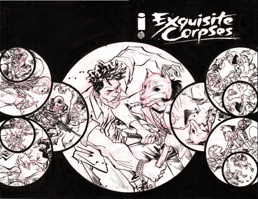 Jesse Lonergan | Exquisite Corpses #12 Cover F Wraparound | The Artist Bullpen