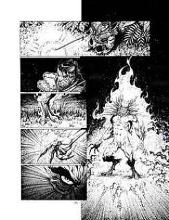 Anthony, Jean - Planche originale - Conan le Cimmérien - Au-delà de la Rivière Noire - Pl39 - (2017)