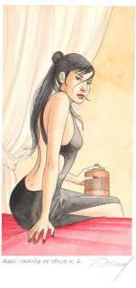 Renaud | Venus H., illustration Ã  l’aquarelle et Ã … | Millon