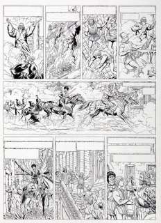 Pleyers - Jhen, planche n°33 Ã  l‘encre de Chine, Ã  la…