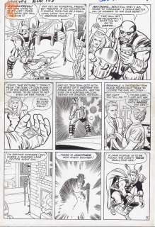 Jack Kirby Chic Stone - journey into mystery #103 pg 7 (marvel, 1964) 1st app executioner