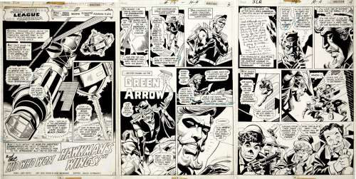 Dick Dillin Dick Giordano - Jla #116 Complete 20 Page 1974 Story!