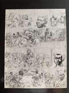 Vandersteen, Willy - 1 Original preliminary page - Safari - 1970 | Catawiki