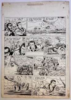 Forton, Gérald - 1 Original page - Bob Morane - La Piste de l’ivoire - 1962 | Catawiki