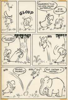 Bara | Kéké, ensemble de 7 planches Ã  l’encre de… | Millon