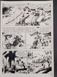 Ticci, Giovanni - 1 Original page - Tex - n. 361 "La Montagna Sacra" - 1990 | Catawiki