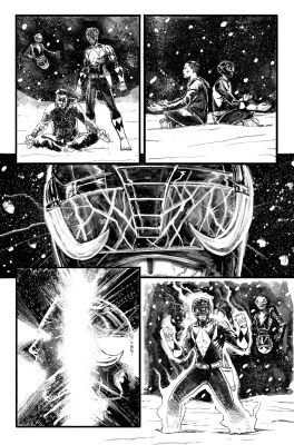 Gavin Smith | Gavin Smith - Mighty Morphin Power Rangers: Zord Quest #1, Page 27 | Modern Mythology Comic Art