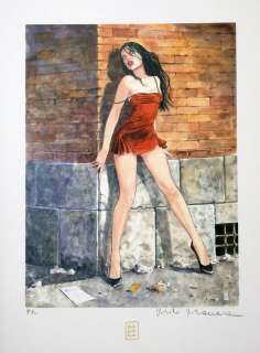 Milo Manara - 1 Print - "Girls on cover" 2-4 - Stampa firmata | Catawiki