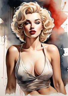 Gongas XX - Giclée - Hottess Marilyn Monroe | Catawiki