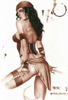 Martin R.R. - Peinture originale - Elektra After Celina I - Wine Art - Original Painting | Catawiki